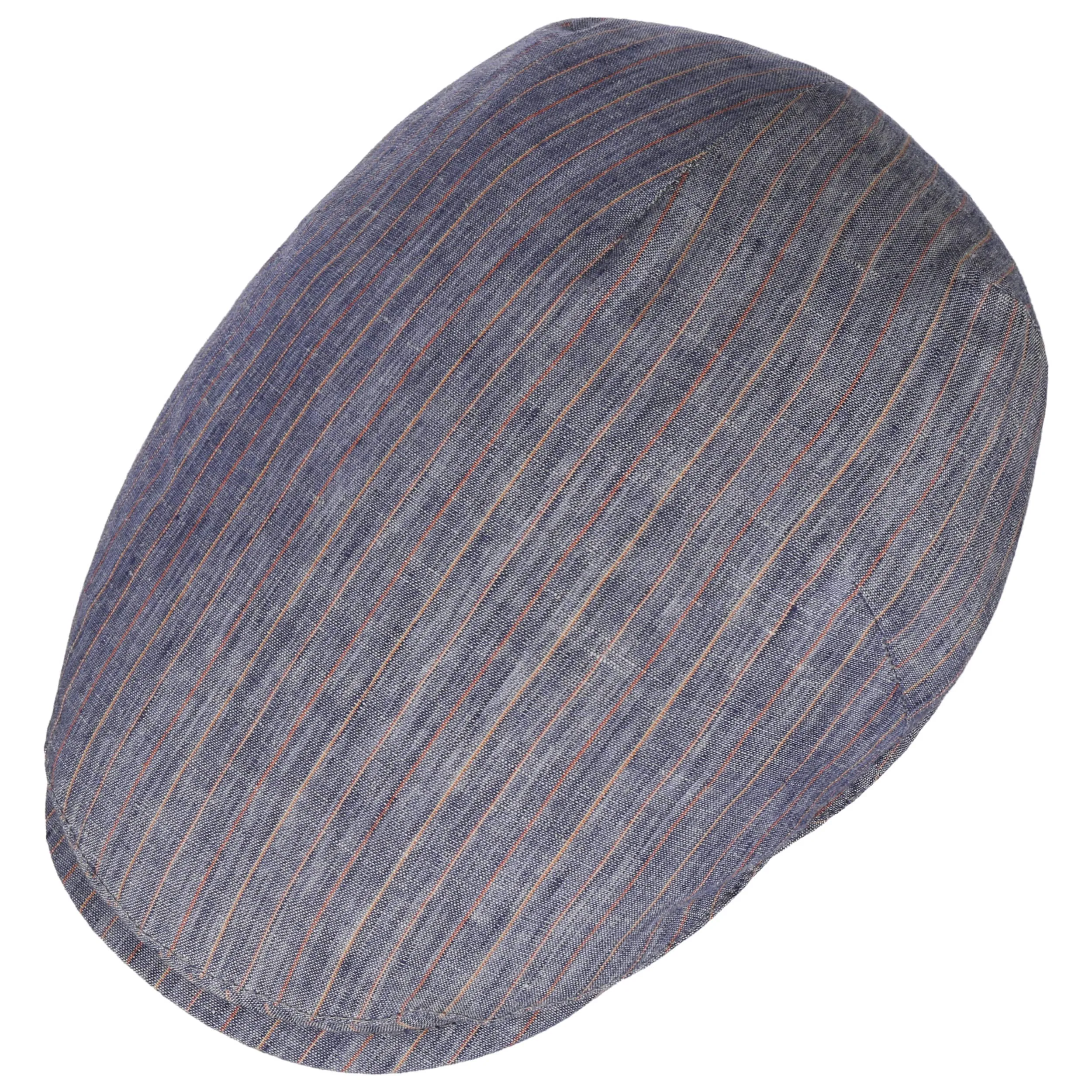 Casquette en Lin Twotone Stripes by Alfonso DEste --> Chapeaux, casquettes & bonnets en ligne ▷ Chapeaushop